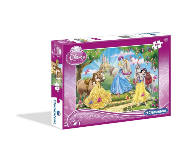 Clementoni Puzzle Disney Princess 100 el. - 415873 - zdjęcie