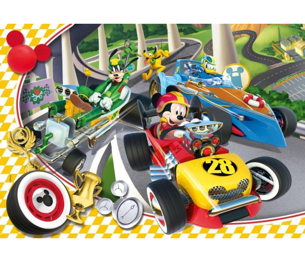Clementoni Puzzle Disney Mickey and the Roadster Racers 100 el. - 415872 - zdjęcie 2