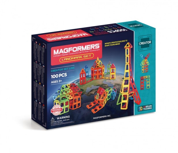 Magformers Creator Landmark 100 el. - 415361 - zdjęcie