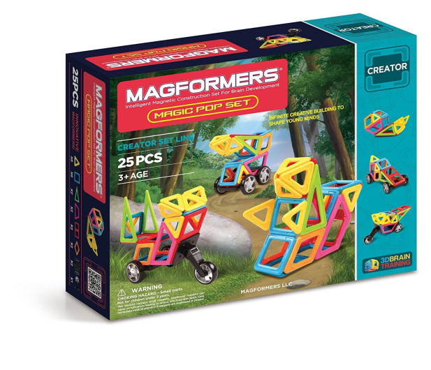 Magformers Creator Magic Pop zestaw 25 el. - 415368 - zdjęcie