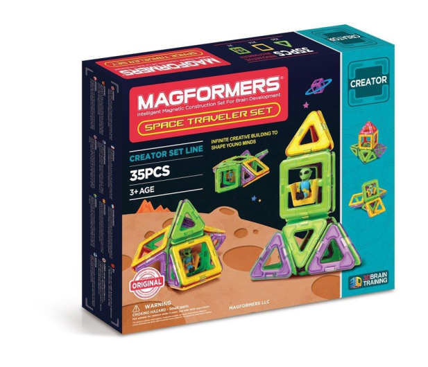 Magformers Creator space traveler 35 el. - 415372 - zdjęcie