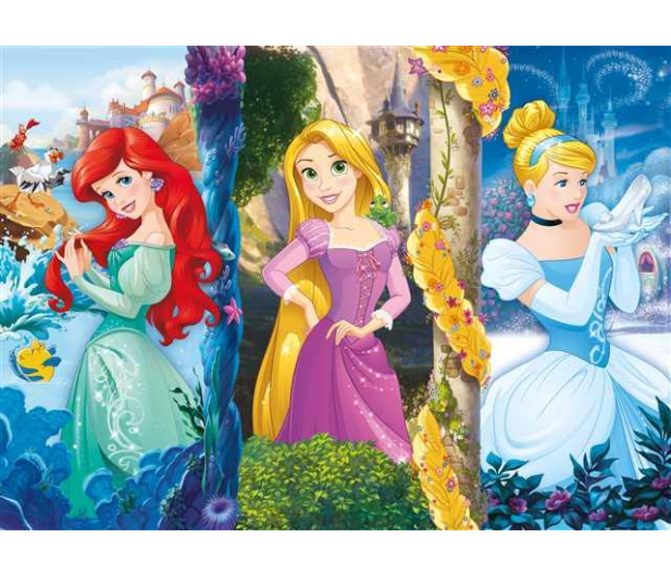 Clementoni Puzzle Disney Princess 20+60+100+180 el. - 416306 - zdjęcie 3