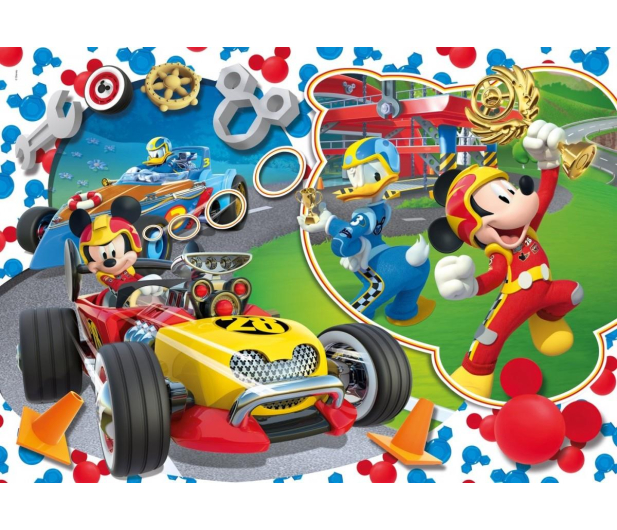 Clementoni Puzzle Disney Mickey and the Roadster Racers - 416312 - zdjęcie 3