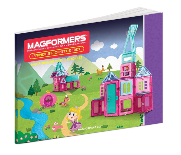 Magformers Inspire Princess Castle 78 el. - 415386 - zdjęcie 7