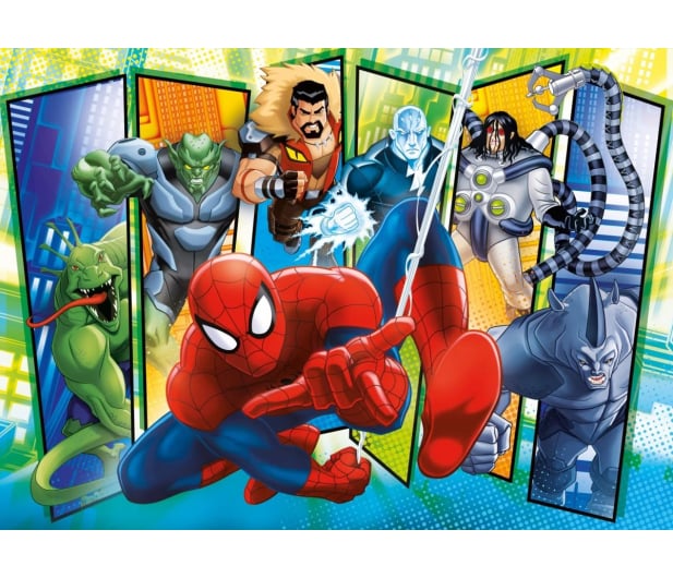 Clementoni Puzzle Disney Spider-Man 20+60+100+180 el.  - 416326 - zdjęcie 2
