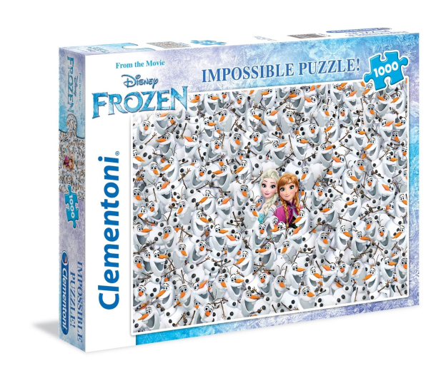 Clementoni Puzzle Disney Imposible Puzzle! Frozen - 417004 - zdjęcie
