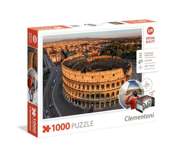 Clementoni Puzzle Virtual Reality: Rome - 416993 - zdjęcie