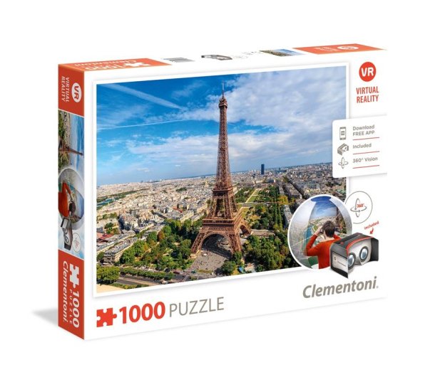 Clementoni Puzzle Virtual Reality: Paris - 416994 - zdjęcie