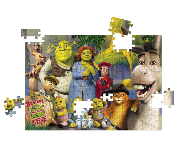 Clementoni Puzzle Shrek 180 el. - 417126 - zdjęcie 3