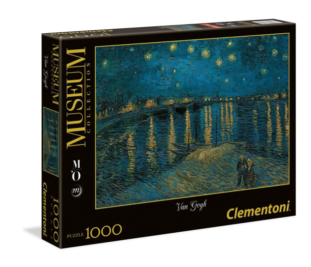 Clementoni Puzzle Museum Van Gogh - Notte stellata sul Rodano - 417050 - zdjęcie