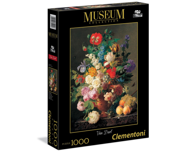 Clementoni Puzzle Museum Van Dael -  Vaso di fiori - 417046 - zdjęcie
