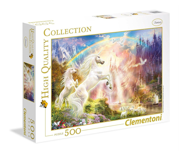 Clementoni Puzzle HQ Sunset Unicorns - 417053 - zdjęcie