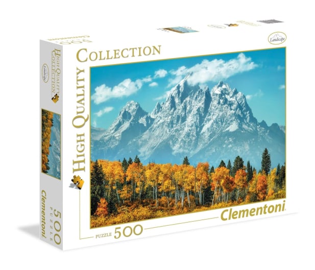 Clementoni Puzzle HQ  Grand Teton in fall - 417077 - zdjęcie