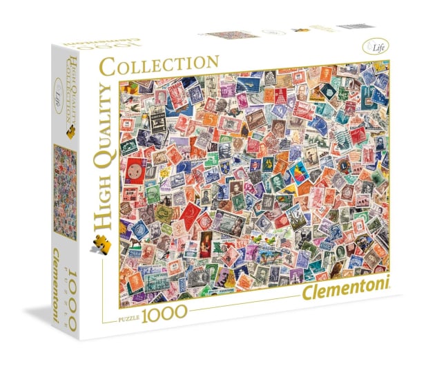 Clementoni Puzzle HQ  Stamps - 417099 - zdjęcie