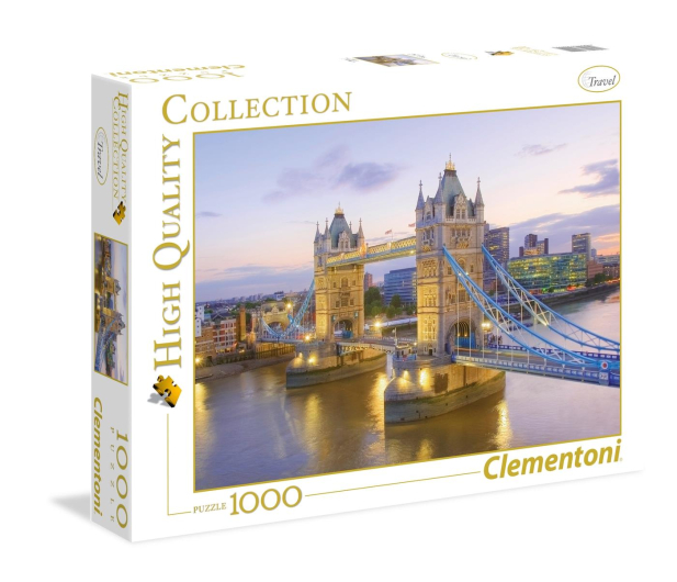Clementoni Puzzle HQ  Tower Bridge - 417118 - zdjęcie