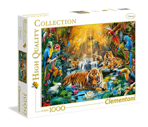 Clementoni Puzzle HQ  Mystic Tigers - 417121 - zdjęcie