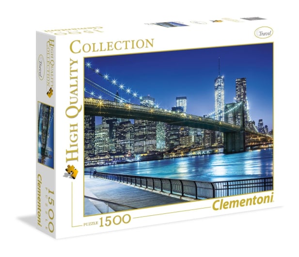 Clementoni Puzzle HQ  New York - 417240 - zdjęcie