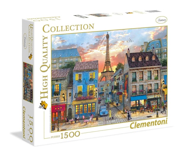 Clementoni Puzzle HQ  Street of Paris - 417241 - zdjęcie