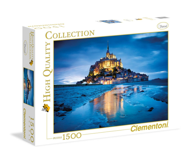 Clementoni Puzzle HQ  Le Mont Saint-Michel - 417251 - zdjęcie