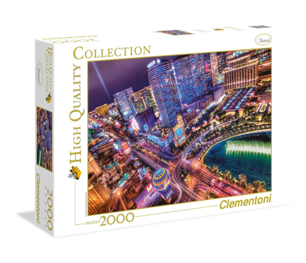 Clementoni Puzzle HQ  Las Vegas - 417257 - zdjęcie