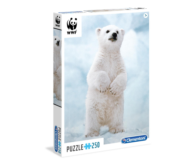 Clementoni Puzzle WWF Baby Polar Bear - 417279 - zdjęcie