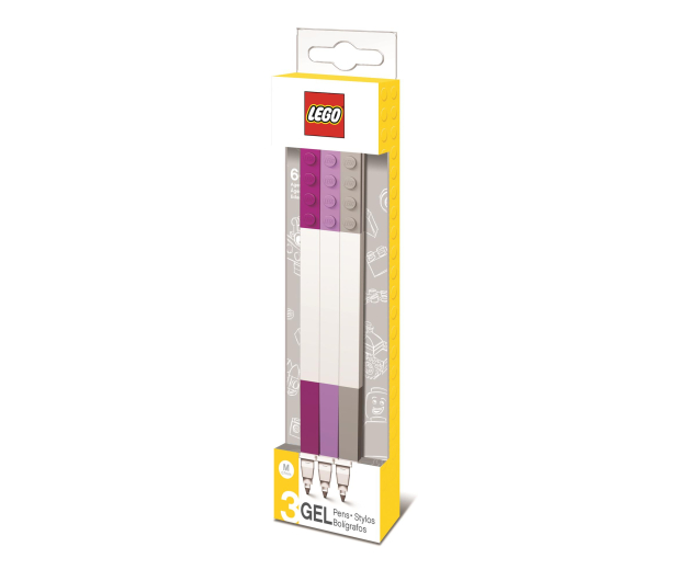 YAMANN LEGO Długopisy żelowe LEGO® – miks 3 szt. - 410235 - zdjęcie 2