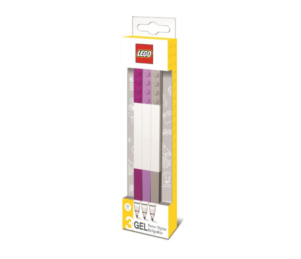 YAMANN LEGO Długopisy żelowe LEGO® – miks 3 szt. - 410235 - zdjęcie