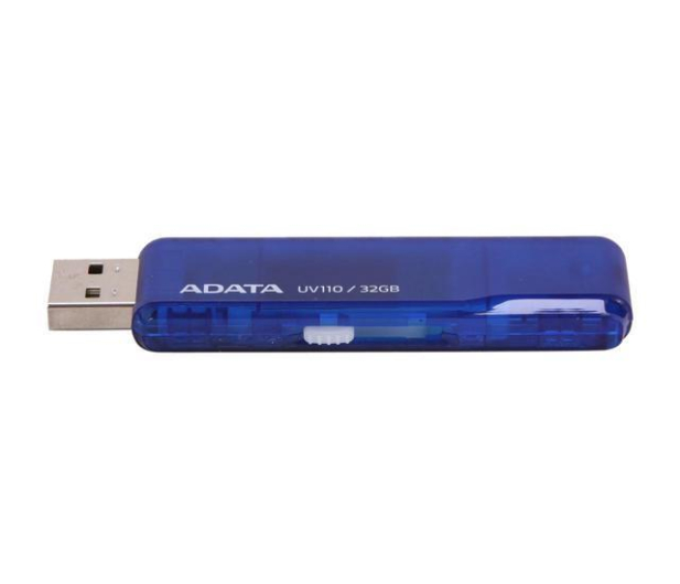 ADATA 32GB DashDrive UV110 niebieski - 413656 - zdjęcie 3