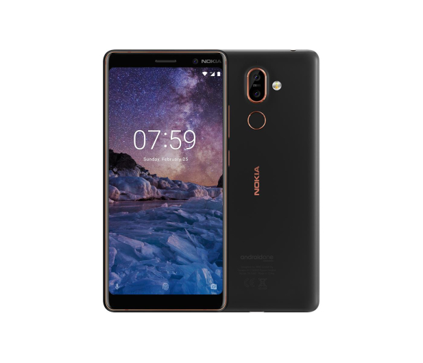 Nokia 7 Plus Dual SIM czarno-miedziany - 424504 - zdjęcie