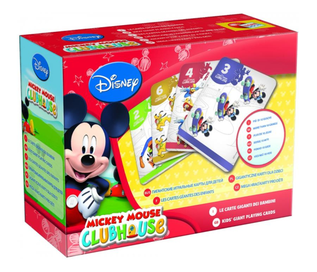 Lisciani Giochi Disney Karty do gry Klub Myszki Mickey - 417767 - zdjęcie