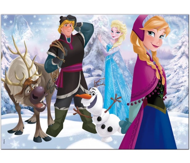 Lisciani Giochi Disney dwustronne Maxi 35 el. Frozen - 417996 - zdjęcie 2