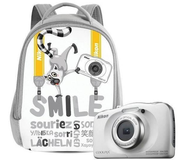 Nikon Coolpix W100 biały + plecak - 426237 - zdjęcie 7