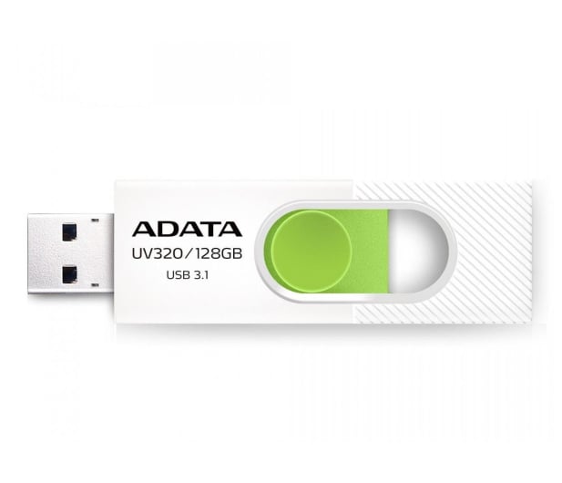 ADATA 128GB UV320 biało-zielony - 425788 - zdjęcie