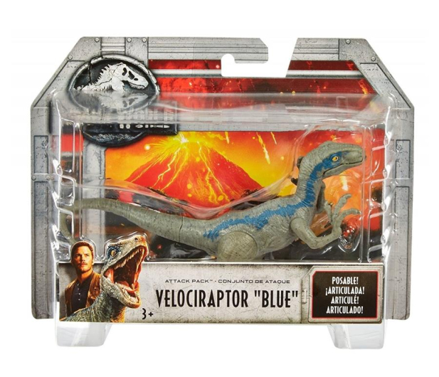 Mattel Jurassic World Atakujące dinozaury Velociraptor 3 - 427174 - zdjęcie 3