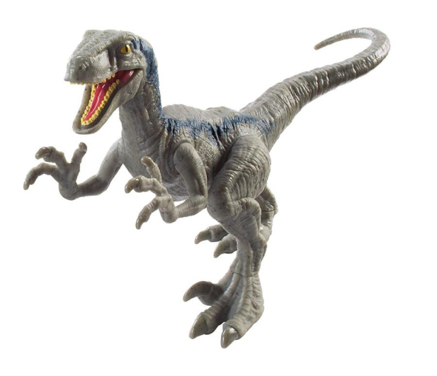 Mattel Jurassic World Atakujące dinozaury Velociraptor 3 - 427174 - zdjęcie