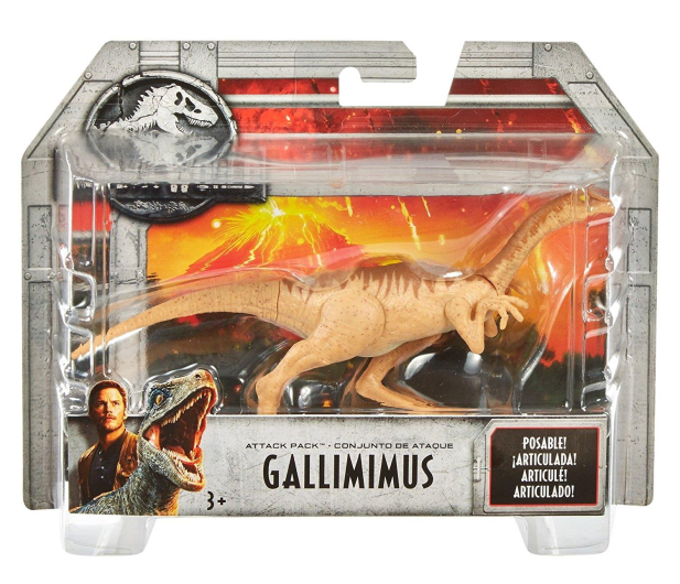 Mattel Jurassic World Atakujące dinozaury Gallimimus - 427171 - zdjęcie 4