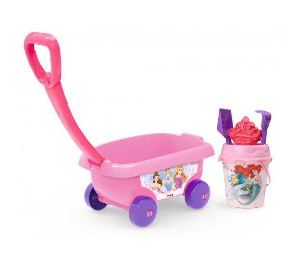 Smoby Disney Princess Wózek z akcesoriami do piasku  - 426302 - zdjęcie