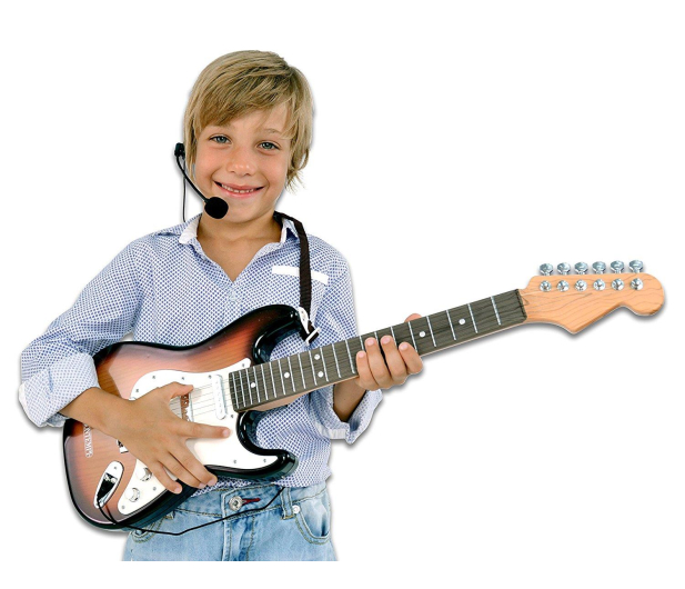 Bontempi STAR Gitara elektryczna ze słuchawkami 67 CM - 415452 - zdjęcie 2