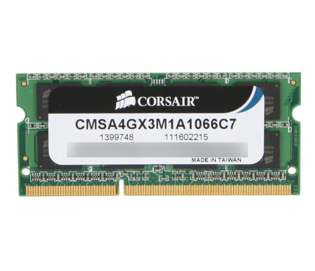 Corsair 4GB (1x4GB) 1066MHz CL7  Mac Memory  - 420753 - zdjęcie