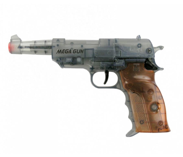 Sohni-Wicke Agent Mega Gun transparentny, 8 strzałów - 416690 - zdjęcie