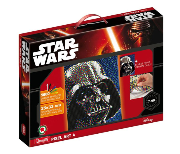 Quercetti Disney Mozaika Star Wars Darth Vader 5600 el. - 417427 - zdjęcie