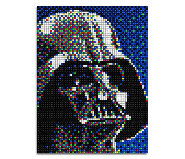 Quercetti Disney Mozaika Star Wars Darth Vader 5600 el. - 417427 - zdjęcie 2