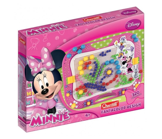 Quercetti Disney Mozaika Fantacolor design Minnie 320 EL - 417436 - zdjęcie