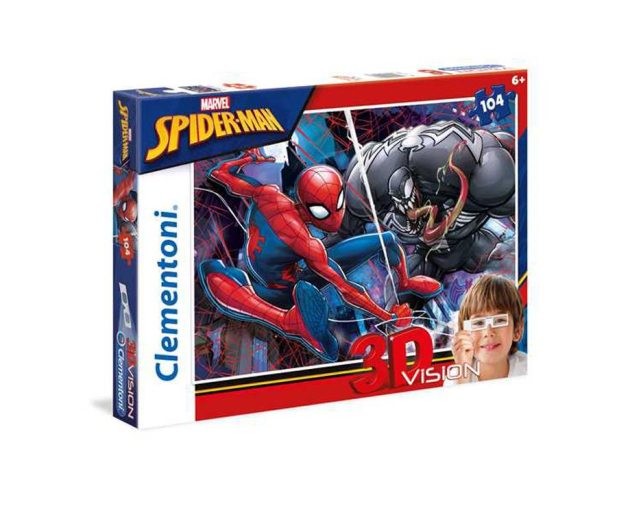 Clementoni Puzzle Disney 3D Vision Spider-Man - 417291 - zdjęcie