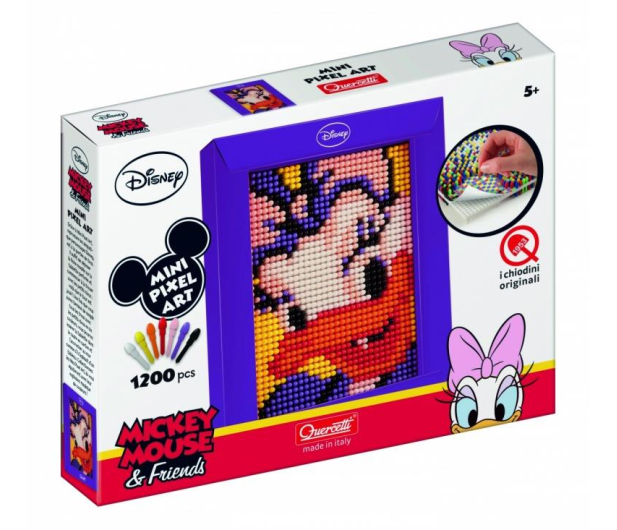 Quercetti Disney Mozaika Mini Pixel Art. Daisy 1200 EL. - 417411 - zdjęcie 2