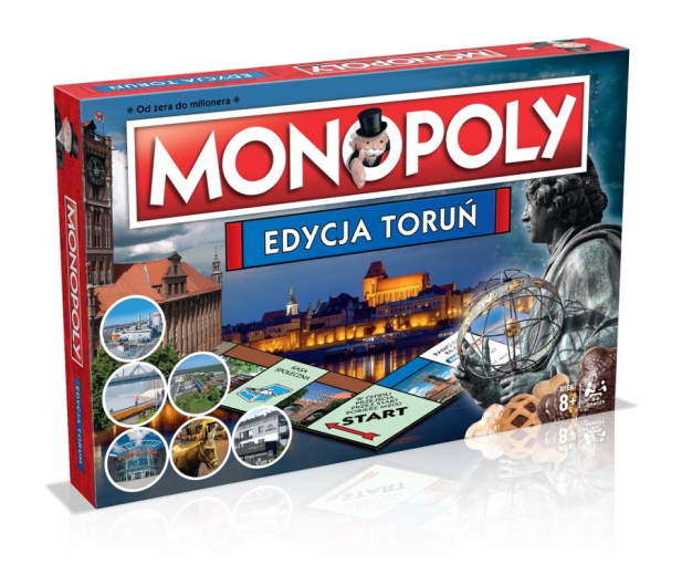 Winning Moves Monopoly Toruń - 417672 - zdjęcie 2