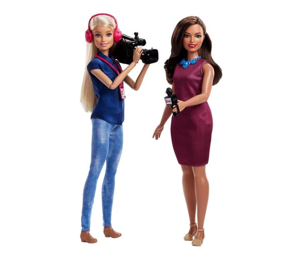 Barbie Reporterka i Kamerzystka Zestaw - 421661 - zdjęcie