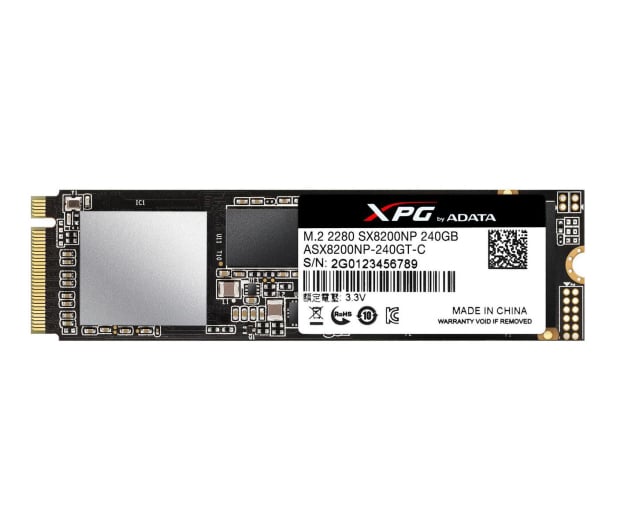 ADATA 240GB M.2 PCIe XPG SX8200 - 421186 - zdjęcie 2
