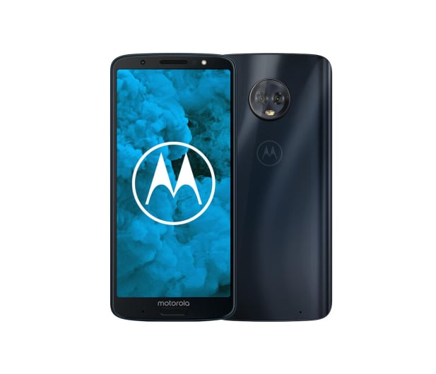 Motorola Moto G6 Plus 4/64GB Dual SIM granatowy + etui - 410741 - zdjęcie