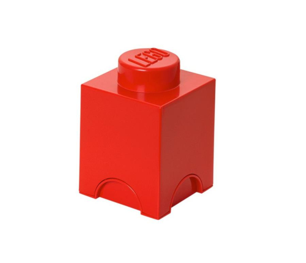 YAMANN LEGO Pojemnik Brick 1 czerwony - 419550 - zdjęcie